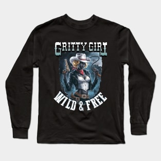 Gritty Girl - Wild & Free Long Sleeve T-Shirt